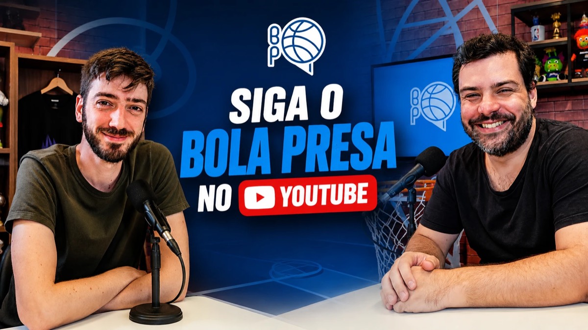 Siga o Bola Presa no YouTube — Denis e Danilo no estúdio
